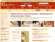 Tablet Screenshot of ghidulnuntii.com